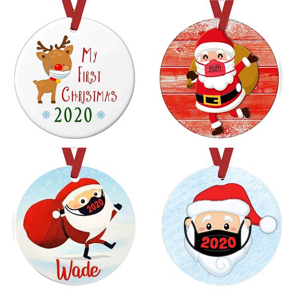 2020 christmas quarantine ornaments customized gift survivor family hang decoration snowman pendant with face mask w-002oz78
2020 christmas quarantine ornaments customized gift survivor family hang decoration snowman pendant with face mask w-002oz78