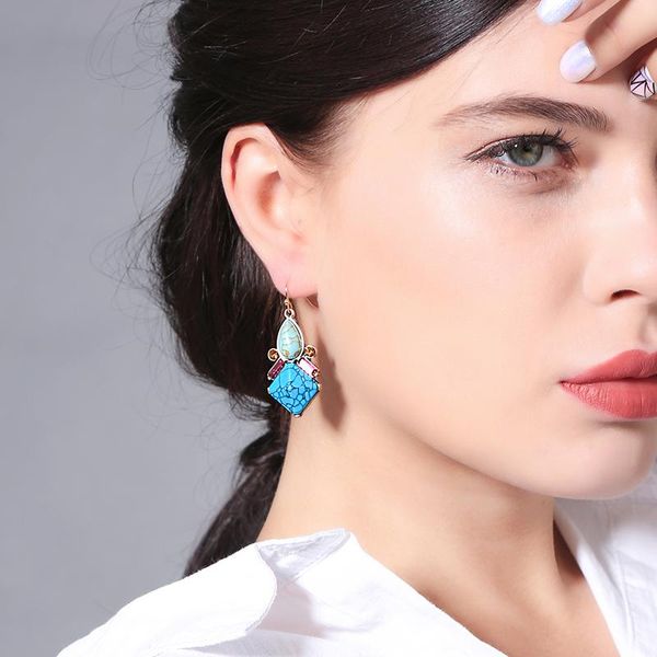 dangle & chandelier fashion bohemia blue synthetic stone flower/fish/ tear drop earrings for women jewelry korean style wholesale lots bulk, Silver
dangle & chandelier fashion bohemia blue synthetic stone flower/fish/ tear drop earrings for women jewelry korean style wholesale lots bulk, Silver