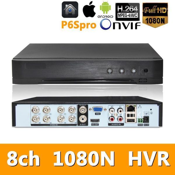 5in1 8ch*1080n ahd hvr surveillance security cctv video recorder hybrid dvr for 720p/960h analog ahd cvi tvi ip camera p6spro1, Black;white
5in1 8ch*1080n ahd hvr surveillance security cctv video recorder hybrid dvr for 720p/960h analog ahd cvi tvi ip camera p6spro1, Black;white
