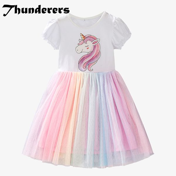 thunderers summer kids princess dress for girl cartoon unicorn children party dresses enfant baby fashion girl clothes 3y-10y y200623, Red;yellow
thunderers summer kids princess dress for girl cartoon unicorn children party dresses enfant baby fashion girl clothes 3y-10y y200623, Red;yellow