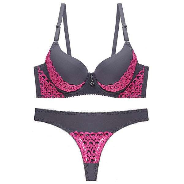 underwires lace bra and thong set underwear women set push up bra plus size intimates lingerie femme underwear & sleepwears c1212, Black;white
underwires lace bra and thong set underwear women set push up bra plus size intimates lingerie femme underwear & sleepwears c1212, Black;white