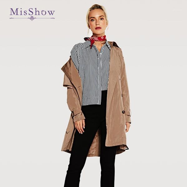 2019 new autumn winter long khaki trench coat women casual double breasted belt windbreaker outerwear1, Tan;black
2019 new autumn winter long khaki trench coat women casual double breasted belt windbreaker outerwear1, Tan;black