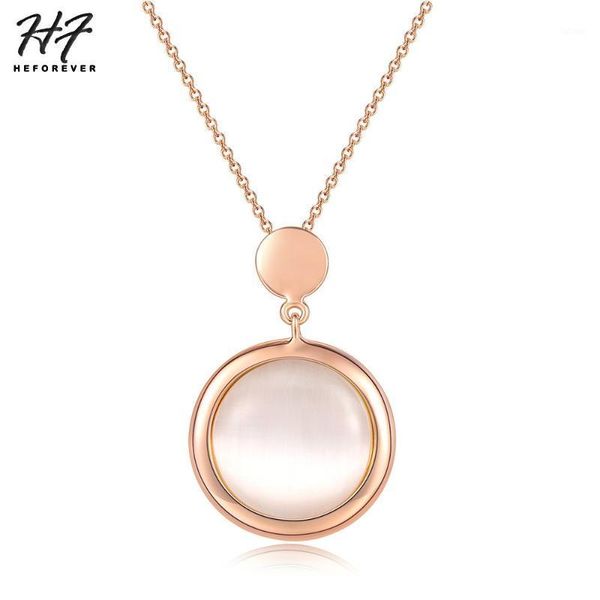 round cats eye opal stone pendant necklaces for women rose gold color wedding gift for mother's day fashion jewelry n5931, Silver
round cats eye opal stone pendant necklaces for women rose gold color wedding gift for mother's day fashion jewelry n5931, Silver
