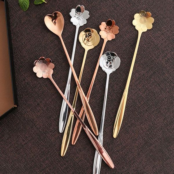 8 pcs cherry blossoms stainless steel coffee spoon teaspoons ice cream sugar cutlery gold kitchen tableware p7ding
8 pcs cherry blossoms stainless steel coffee spoon teaspoons ice cream sugar cutlery gold kitchen tableware p7ding