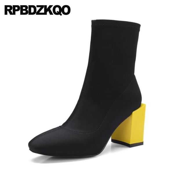 boots yellow chunky slip on square toe shoes block black brand high heel stretch autumn sock ankle women winter 2021 elastic
boots yellow chunky slip on square toe shoes block black brand high heel stretch autumn sock ankle women winter 2021 elastic