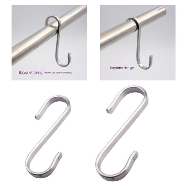 hooks & rails s shaped stainless steel kitchen hook bathroom hanger for bedroom clothes coat hat towels
hooks & rails s shaped stainless steel kitchen hook bathroom hanger for bedroom clothes coat hat towels