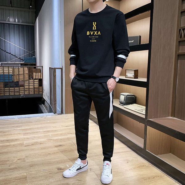 sweater suit men's 2020 new sportswear leisure fashion spring and autumn clothes coat, Gray
sweater suit men's 2020 new sportswear leisure fashion spring and autumn clothes coat, Gray