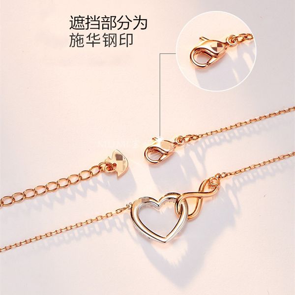 luxury same style as wang yibo eternal love heart-shaped necklace womens heart-shaped swarovski element pendant wholesale fashion design, Silver
luxury same style as wang yibo eternal love heart-shaped necklace womens heart-shaped swarovski element pendant wholesale fashion design, Silver