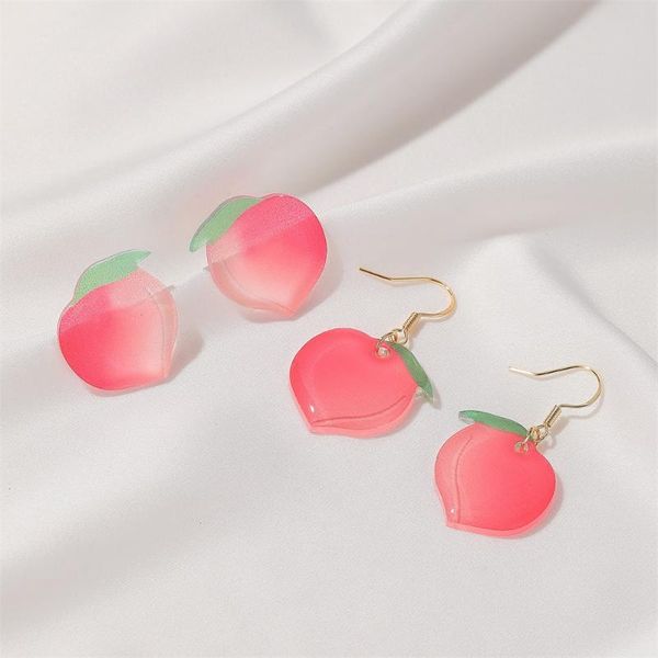 dangle & chandelier ins korean acrylic pink peach earrings cute sweet for women girls fashion jewelry accessories gift, Silver
dangle & chandelier ins korean acrylic pink peach earrings cute sweet for women girls fashion jewelry accessories gift, Silver