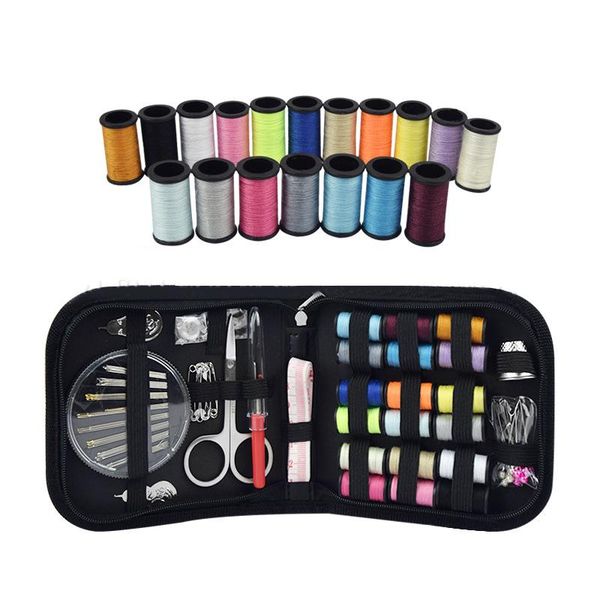sewing notions & tools 70pcs/set portable travel box kit thread stitches knitting needles cloth buttons craft scissor mom gifts, Black
sewing notions & tools 70pcs/set portable travel box kit thread stitches knitting needles cloth buttons craft scissor mom gifts, Black