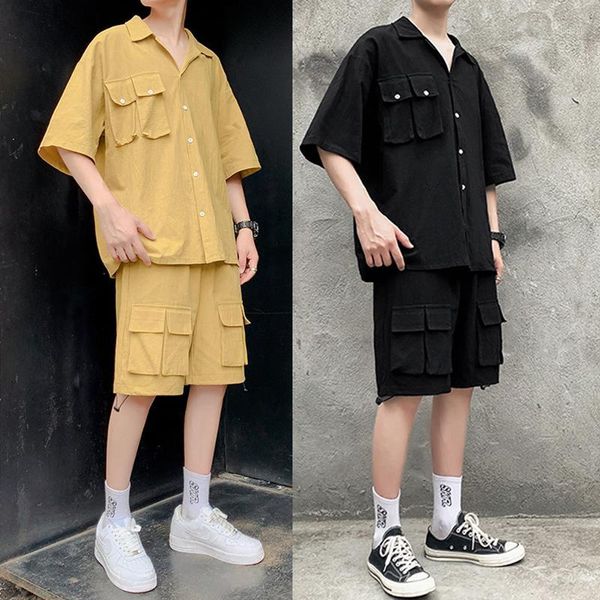 2pcs set men short-sleeved shorts two-piece suit male summer student youth hip hop sports style of all matching streetwear1, Gray
2pcs set men short-sleeved shorts two-piece suit male summer student youth hip hop sports style of all matching streetwear1, Gray