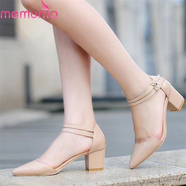 dress shoes memunia 2021 big size 33-45 women pumps pu pointed toe summer buckle square high heels party wedding woman black
dress shoes memunia 2021 big size 33-45 women pumps pu pointed toe summer buckle square high heels party wedding woman black