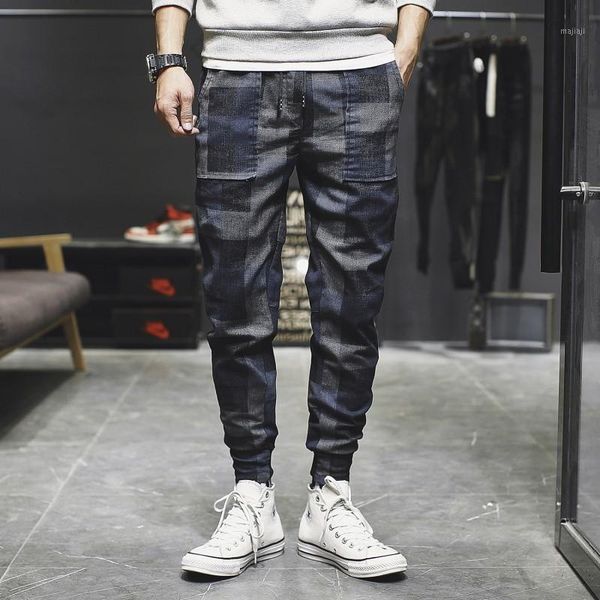 men's jeans fashion 2021 spring loose plus size denim brand mens harem pants mid waist casual all match trousers clothes1, Blue
men's jeans fashion 2021 spring loose plus size denim brand mens harem pants mid waist casual all match trousers clothes1, Blue