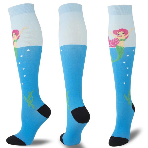 running compression socks sports women men socks medical nursing edema varicose veins for travel flight over knee high stockings wmtkyu, Black
running compression socks sports women men socks medical nursing edema varicose veins for travel flight over knee high stockings wmtkyu, Black
