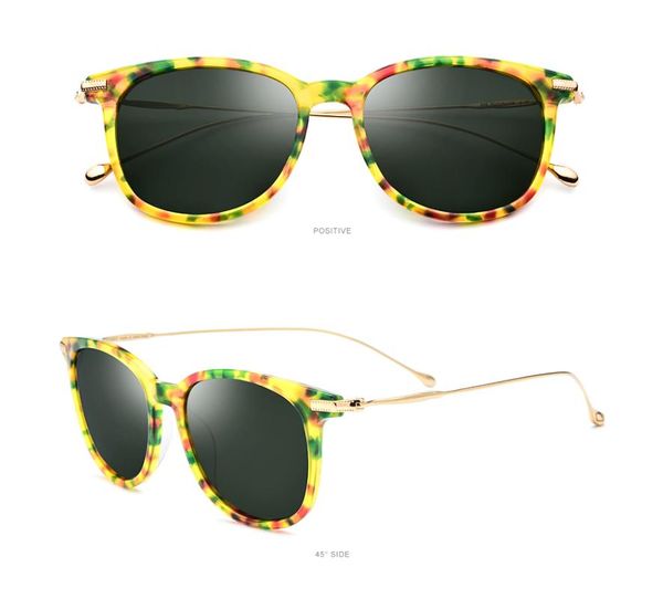 sunglasses titanium acetate retro full rim polarized frame brand design vintage uv400 driving sun glasses women men, White;black
sunglasses titanium acetate retro full rim polarized frame brand design vintage uv400 driving sun glasses women men, White;black