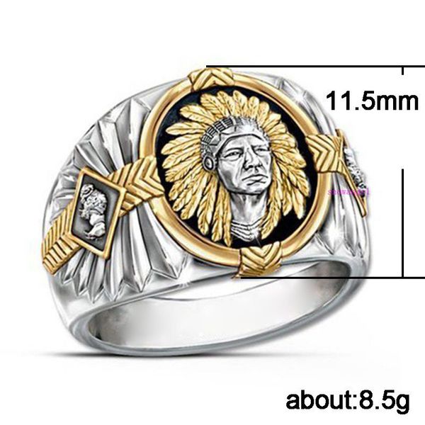 high end hip-hop wiking warrior двойной индийский духовный тотем падение черных колец, Golden;silver
high end hip-hop wiking warrior двойной индийский духовный тотем падение черных колец, Golden;silver