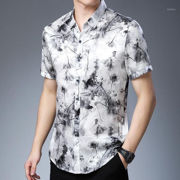 silk shirt sleeve 100% silk short style loose shirt summer casual vintage printed men formal business chemise homme1 cajdp
silk shirt sleeve 100% silk short style loose shirt summer casual vintage printed men formal business chemise homme1 cajdp