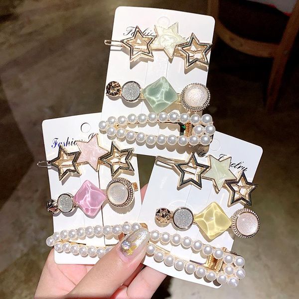hair accessories 3 pcs/set sweet star women hairpin accessory girls rhinestone peal clip lady fashion alloy headwear
hair accessories 3 pcs/set sweet star women hairpin accessory girls rhinestone peal clip lady fashion alloy headwear