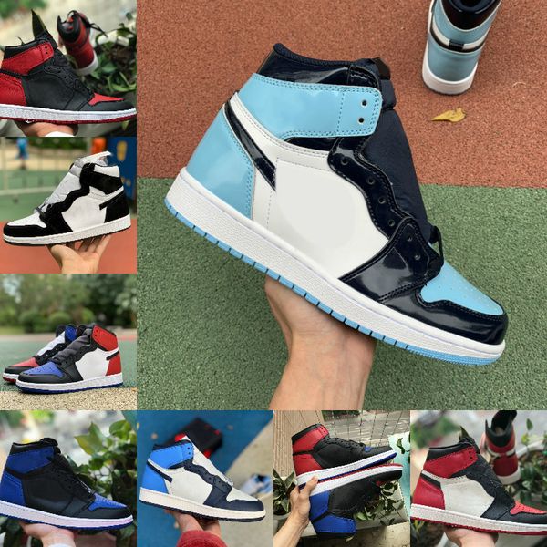 2021 new men women high 1 1s basketball shoes banned bred toe black green game royal unc patent chicago obsidian fragment twist sports shoes
2021 new men women high 1 1s basketball shoes banned bred toe black green game royal unc patent chicago obsidian fragment twist sports shoes
