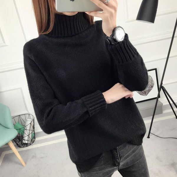 women's sweaters autumn 2021 women pullovers knitted turtleneck sweater poncho female pull femme white beige green black gray brown1, White;black
women's sweaters autumn 2021 women pullovers knitted turtleneck sweater poncho female pull femme white beige green black gray brown1, White;black