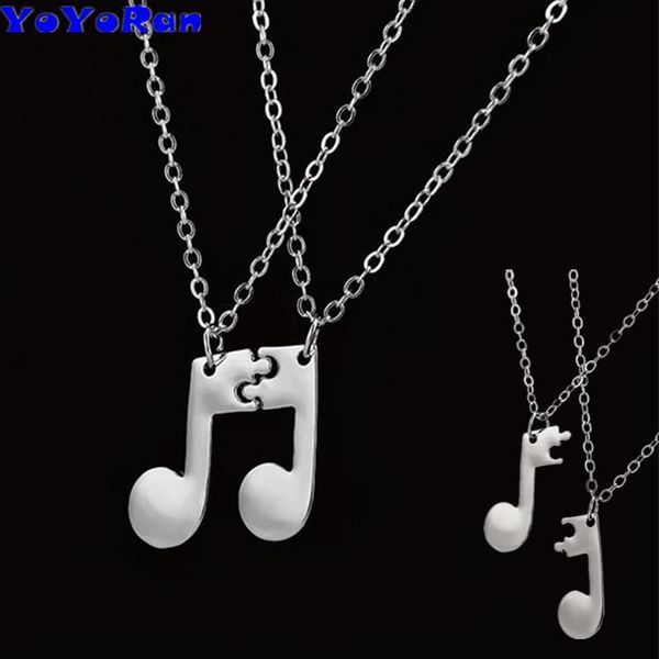 pendant necklaces 1 pair fashion lover music note puzzle set for woman couple metal 3 color charm necklace jewelry gift, Silver
pendant necklaces 1 pair fashion lover music note puzzle set for woman couple metal 3 color charm necklace jewelry gift, Silver
