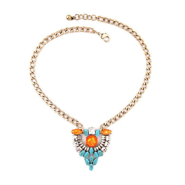 pendant necklaces ethnic spike latest epoxy resin necklace statement collar egyptian glass made zinc alloy party gift, Silver
pendant necklaces ethnic spike latest epoxy resin necklace statement collar egyptian glass made zinc alloy party gift, Silver
