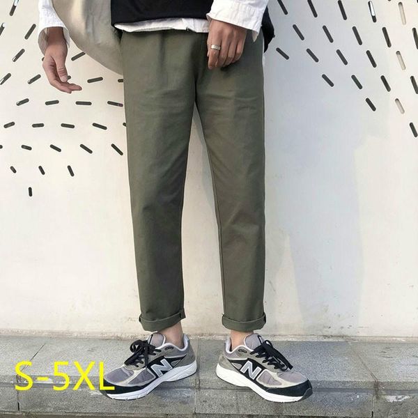 5xl casual pants men plus size plain ankle-length trousers mens streetwear all match black khaki bottoms students harem-pants1
5xl casual pants men plus size plain ankle-length trousers mens streetwear all match black khaki bottoms students harem-pants1