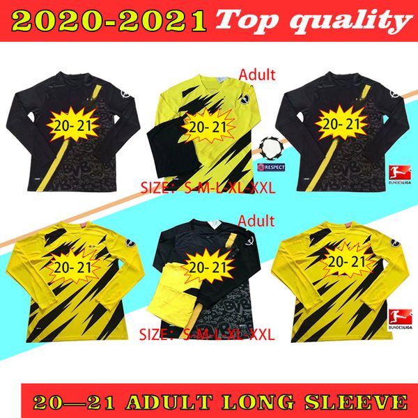 dort#9 haaland #10 hazard home soccer jerseys 2020 #11 reus #7 sancho soccer jersey long sleeves shirts 20-21 bundesliga football uniforms, Black;yellow
dort#9 haaland #10 hazard home soccer jerseys 2020 #11 reus #7 sancho soccer jersey long sleeves shirts 20-21 bundesliga football uniforms, Black;yellow