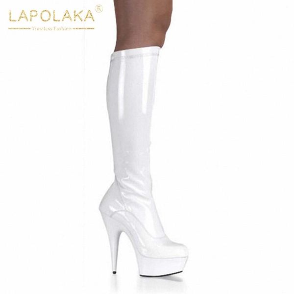 boots lapolaka 2021 thin high heels stiletto woman shoes platform fashion design fetish boot lady, Black
boots lapolaka 2021 thin high heels stiletto woman shoes platform fashion design fetish boot lady, Black