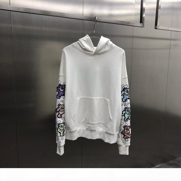 2020 winter new designer mens clothing homme hooded casual sweatshirts mens women hoodies arm bear embroidery pullover sweatshirt, Black
2020 winter new designer mens clothing homme hooded casual sweatshirts mens women hoodies arm bear embroidery pullover sweatshirt, Black