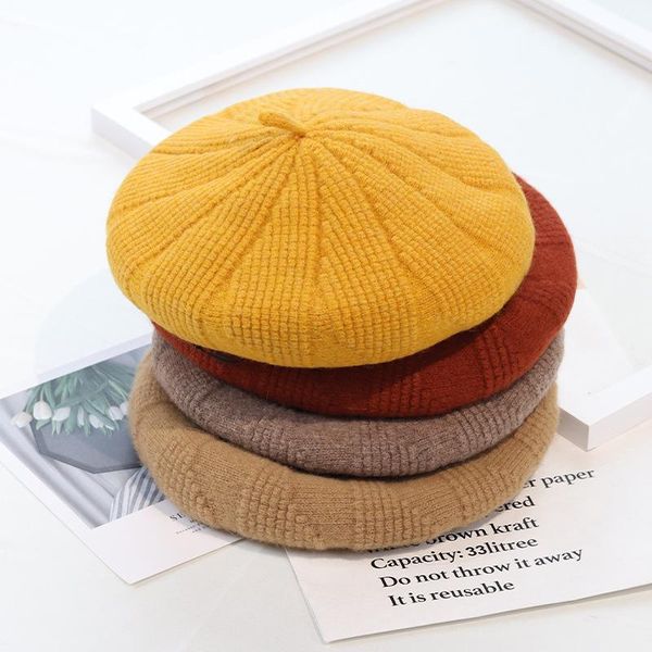 2020 winter 13 solid colors women berets winter wool hats thick warm knitted beret hat zz-405, Blue;gray
2020 winter 13 solid colors women berets winter wool hats thick warm knitted beret hat zz-405, Blue;gray