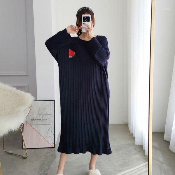 women cute solid color cotton round neck long sleeve nightdress lingerie cartoon print home clothing 20191, Black;red
women cute solid color cotton round neck long sleeve nightdress lingerie cartoon print home clothing 20191, Black;red