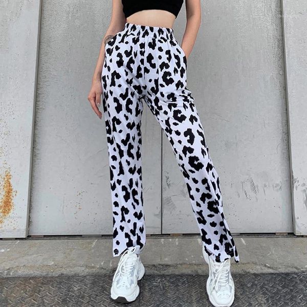 fashion women's casual cow printed harajuku elastic high waist wide leg long pants trousers streetwear y2k pantalones mujer#351, Black;white
fashion women's casual cow printed harajuku elastic high waist wide leg long pants trousers streetwear y2k pantalones mujer#351, Black;white