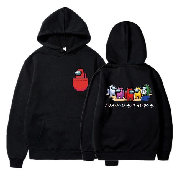 игра harajuku среди нас толстовки мужчины самозваны графические аниме уличные одежды мультфильм толстовка sudadera hombre amoung us хип-хоп, Black
игра harajuku среди нас толстовки мужчины самозваны графические аниме уличные одежды мультфильм толстовка sudadera hombre amoung us хип-хоп, Black
