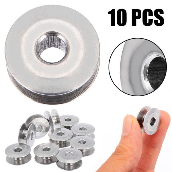 10pcs/set 21mm aluminum bobbin industrial sewing machine tools bobbins spool sewing craft tool for singer brother, Black
10pcs/set 21mm aluminum bobbin industrial sewing machine tools bobbins spool sewing craft tool for singer brother, Black