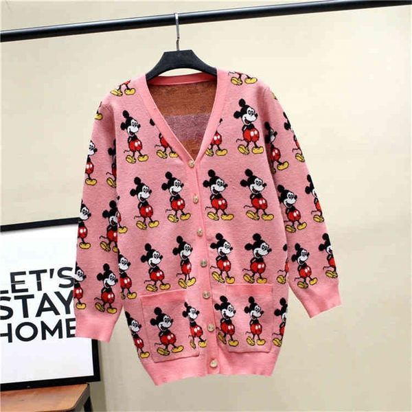 autumn new big red benmingnian sweater jacquard loose coat women's knitted cardigan version, White
autumn new big red benmingnian sweater jacquard loose coat women's knitted cardigan version, White