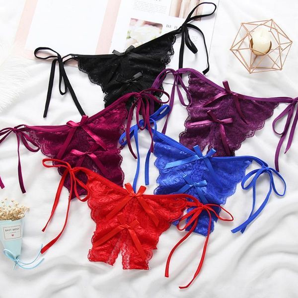 breathable lace women tie g string open back crotch lady thongs underwear t back panties briefs1, Black;pink
breathable lace women tie g string open back crotch lady thongs underwear t back panties briefs1, Black;pink