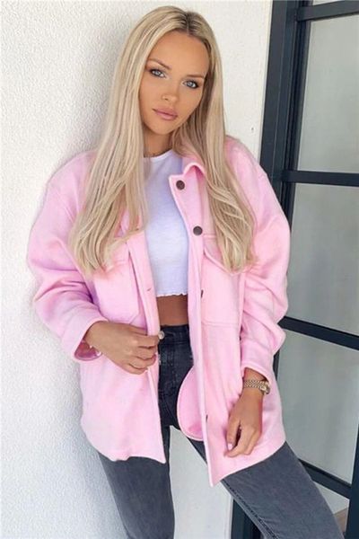 womens designer wool loose coats brief style autumn winter women outerwear fashion solid color lapel neck coats with pockets, Black
womens designer wool loose coats brief style autumn winter women outerwear fashion solid color lapel neck coats with pockets, Black