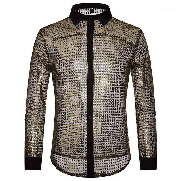 men's dress shirts 2021 men's shirt shining long sleeve men clothes tuexdo party club vintage singer dancing male xxl1, White;black
men's dress shirts 2021 men's shirt shining long sleeve men clothes tuexdo party club vintage singer dancing male xxl1, White;black