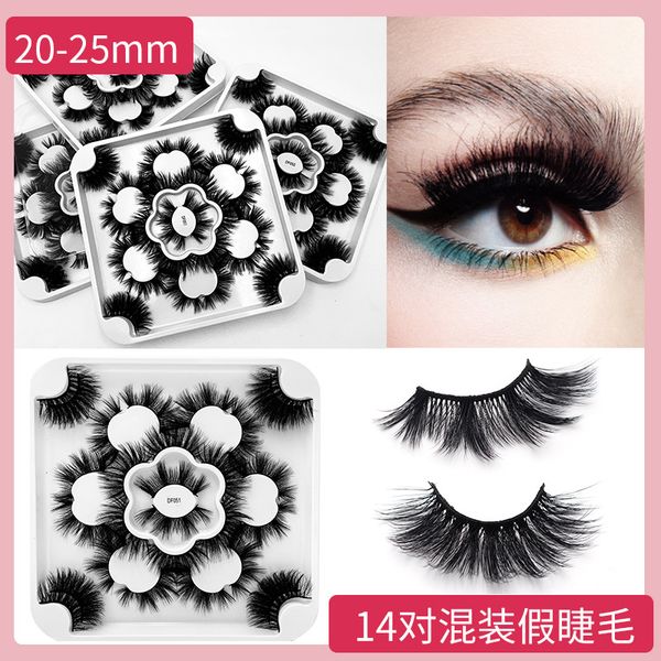 epacket 14 pairs mink eyelashes 25mm false lashes thick roll become warped eyelash extension natural volume soft false lashes
epacket 14 pairs mink eyelashes 25mm false lashes thick roll become warped eyelash extension natural volume soft false lashes
