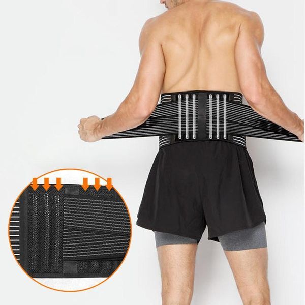 1pcs lumbar support waist pain back supporting brace for fitness weightlifting belts sports safety corrector1, Black;gray
1pcs lumbar support waist pain back supporting brace for fitness weightlifting belts sports safety corrector1, Black;gray