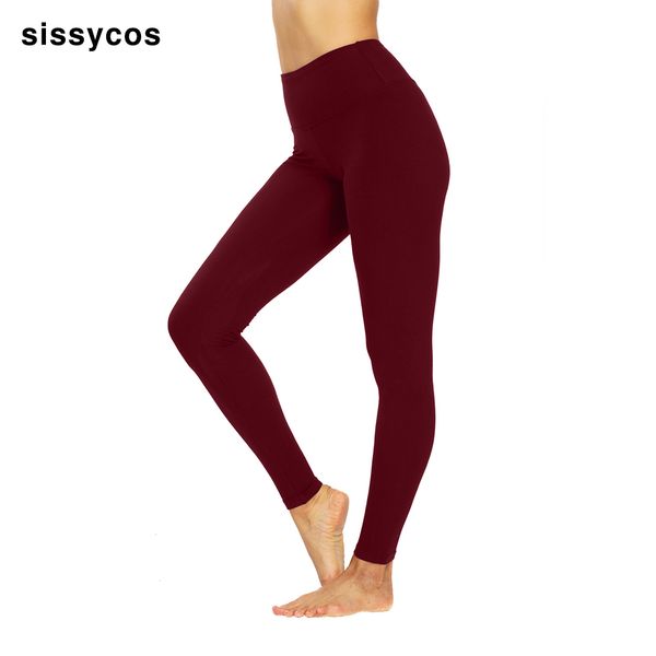 new women solid high waist ultra soft leggings christmas elastic stretch plus size pants brushed buttery fitness trousers 201202, Black
new women solid high waist ultra soft leggings christmas elastic stretch plus size pants brushed buttery fitness trousers 201202, Black