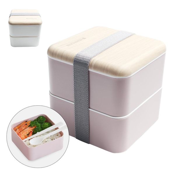 1.4l double layers wooden feeling lunch box microwave containers with compartments square bento boxes with tableware for kids wmtzhu
1.4l double layers wooden feeling lunch box microwave containers with compartments square bento boxes with tableware for kids wmtzhu