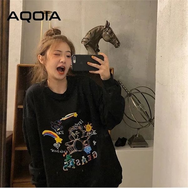 autumn harajuku printing loose women's hoodies sweatshirt ins oversize thin y2k sweatshirt plus size women female pullovers 201217, Black
autumn harajuku printing loose women's hoodies sweatshirt ins oversize thin y2k sweatshirt plus size women female pullovers 201217, Black