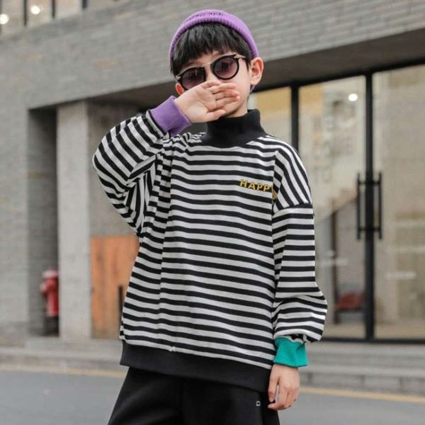 2020 boys' clothing sweater new winter children's plush and thickened warm top, Black
2020 boys' clothing sweater new winter children's plush and thickened warm top, Black