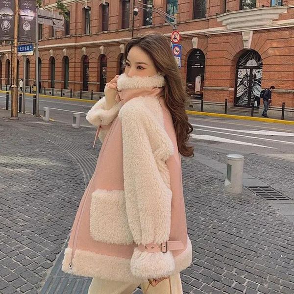 bella philosophy wonder winter coat faux fur coat thick warm overcoat plush particle faux lambs wool fur jacket loose outwears, Black
bella philosophy wonder winter coat faux fur coat thick warm overcoat plush particle faux lambs wool fur jacket loose outwears, Black