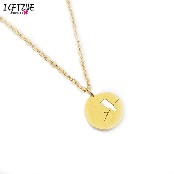 pendant necklaces icftzwe 10pcs gold chain jewelry lovely bird on a branch chokers for women stainless steel collares hombre, Silver
pendant necklaces icftzwe 10pcs gold chain jewelry lovely bird on a branch chokers for women stainless steel collares hombre, Silver