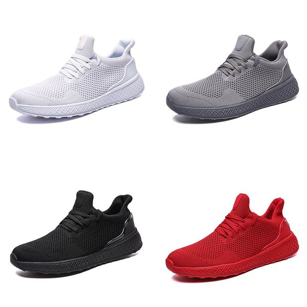 2021 men running shoes breathable trainers triple black white red grey mens sports sneakers size 40-45 style #40
2021 men running shoes breathable trainers triple black white red grey mens sports sneakers size 40-45 style #40
