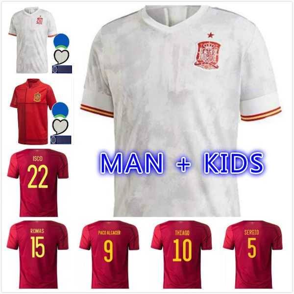 men kids kit 2020 2021 испания использование для домашний дома, футбол джерси испания домашняя футболка 20 21 ramos morata isco a.iniesta as, Black;yellow
men kids kit 2020 2021 испания использование для домашний дома, футбол джерси испания домашняя футболка 20 21 ramos morata isco a.iniesta as, Black;yellow