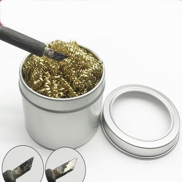 hand & power tool accessories welding head rapid cleaning ball soldering iron tip cleaner holder repair tools with brass wire
hand & power tool accessories welding head rapid cleaning ball soldering iron tip cleaner holder repair tools with brass wire